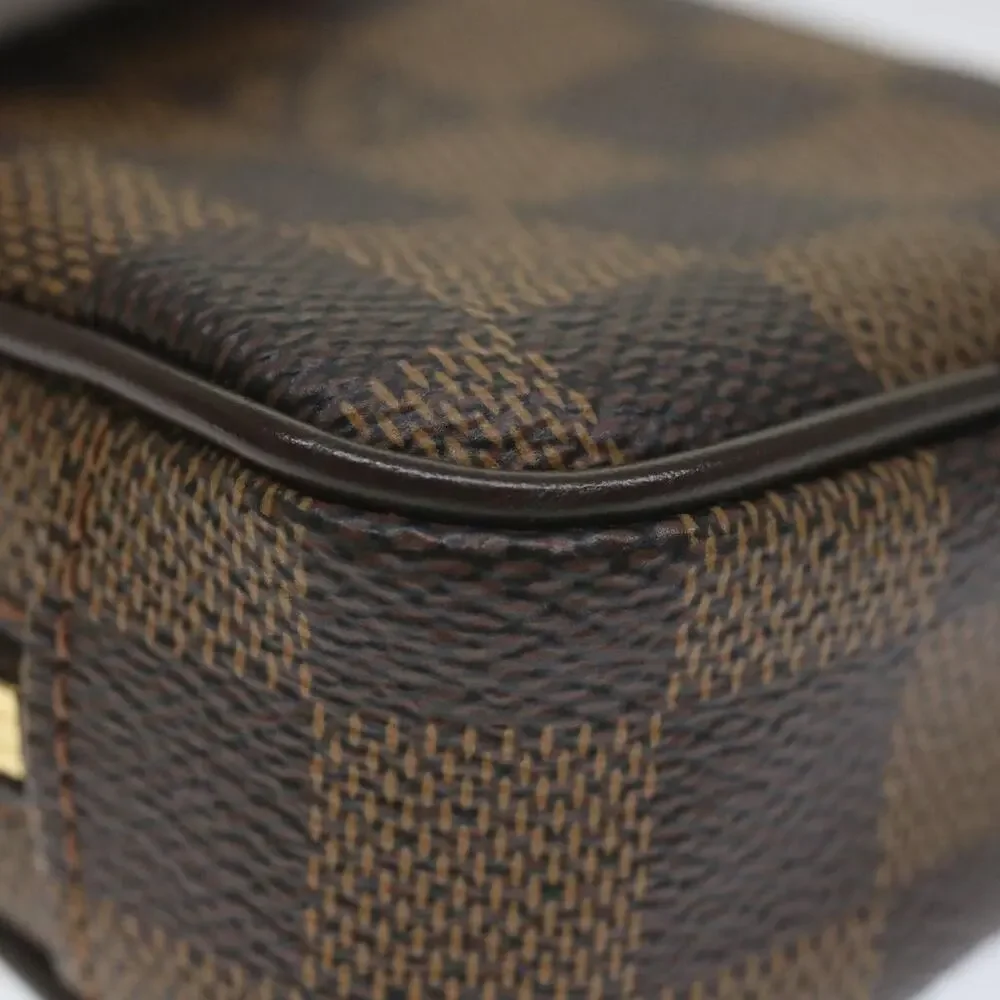 Louis Vuitton Damier Ebene Etui Okapi PM Pouch Brown